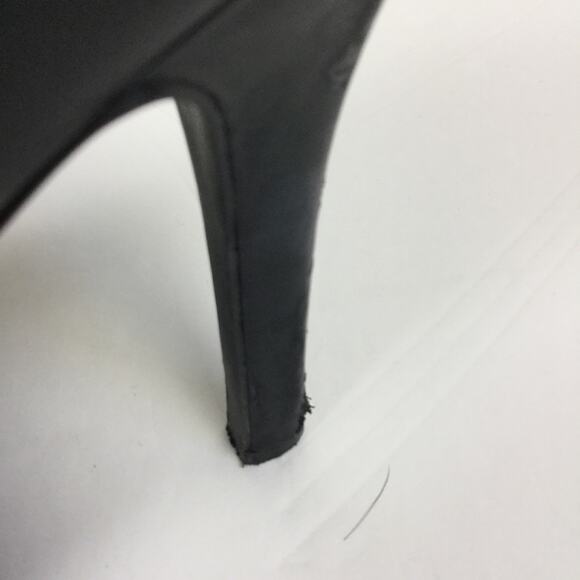 Jessica Simpson Ankle Boots Black Classic Leather Booties - Picture 6 of 10